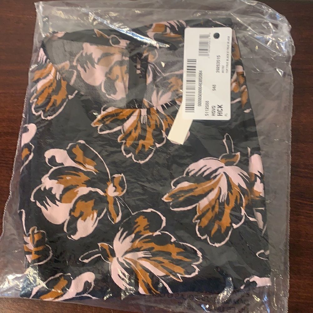 Madewell Women’s oversized sleeveless floral print viscose top size S, NWT - Picture 7 of 11